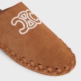  Dép Nữ Celine Marlou Mule 'Cognac' 