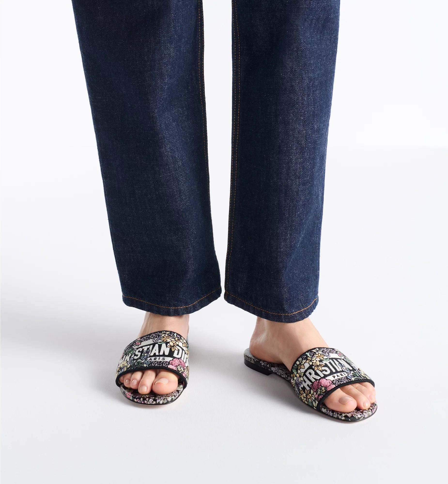  Dép Nữ Dior Dway Slide 'Multicolor' 