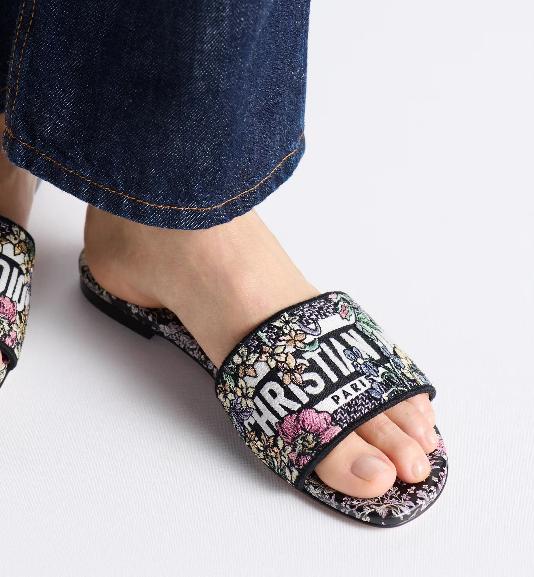  Dép Nữ Dior Dway Slide 'Multicolor' 