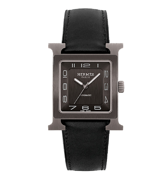  Đồng Hồ Nam Hermes Heure H Watch 'Black' 