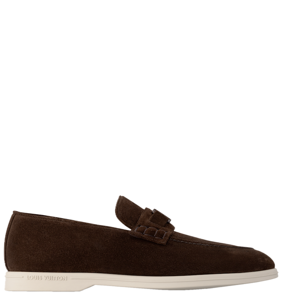  Giày Nam Louis Vuitton Estate Loafers 'Brown' 