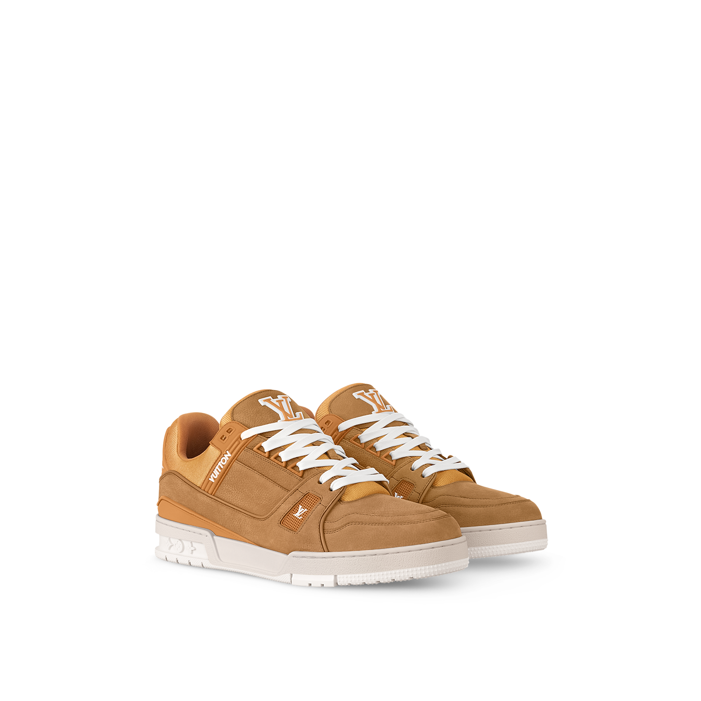  Giày Nam Louis Vuitton LV Trainers 'Cognac' 