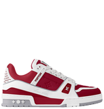  Giày Nam Louis Vuitton LV Trainers 'Sari Red' 