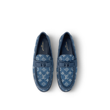  Giày Nam Louis Vuitton Major Loafers 'Blue' 