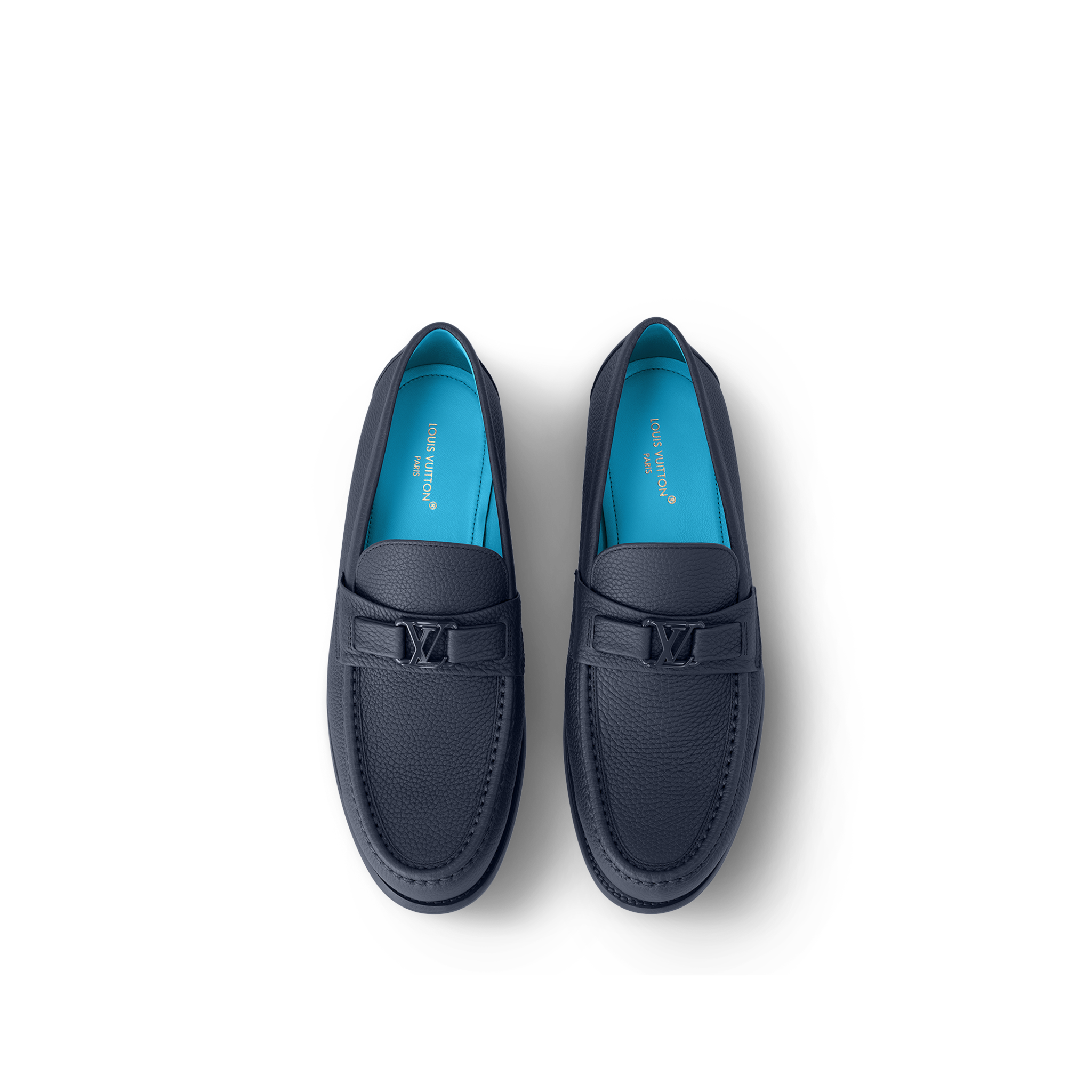  Giày Nam Louis Vuitton Major Loafers 'Navy' 