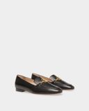  Giày Nữ Bally Daily Emblem Loafers 'Black' 