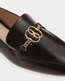  Giày Nữ Bally Daily Emblem Loafers 'Black' 