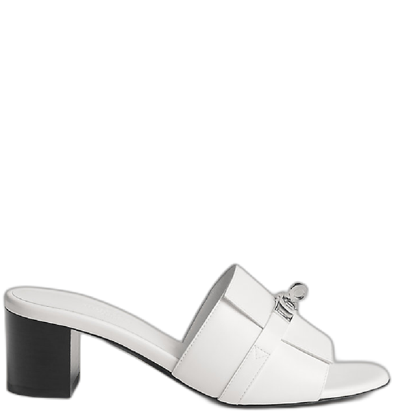  Giày Nữ Hermes Gigi 50 Sandal 'Blanc' 