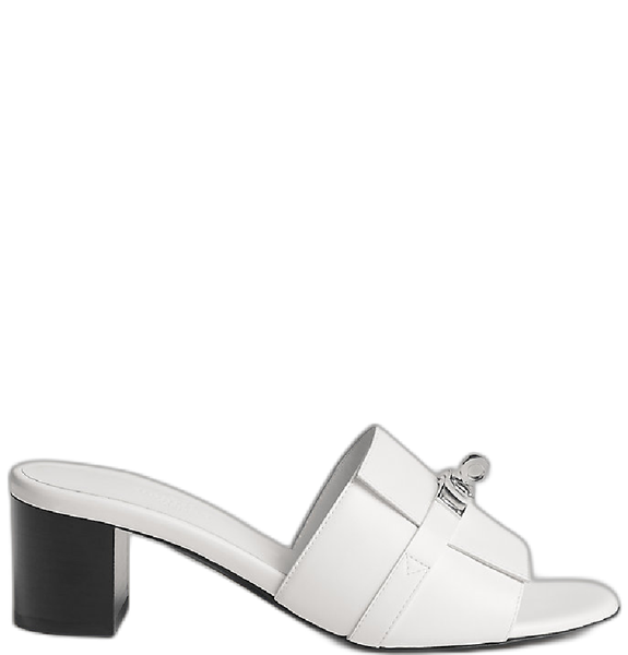  Giày Nữ Hermes Gigi 50 Sandal 'Blanc' 