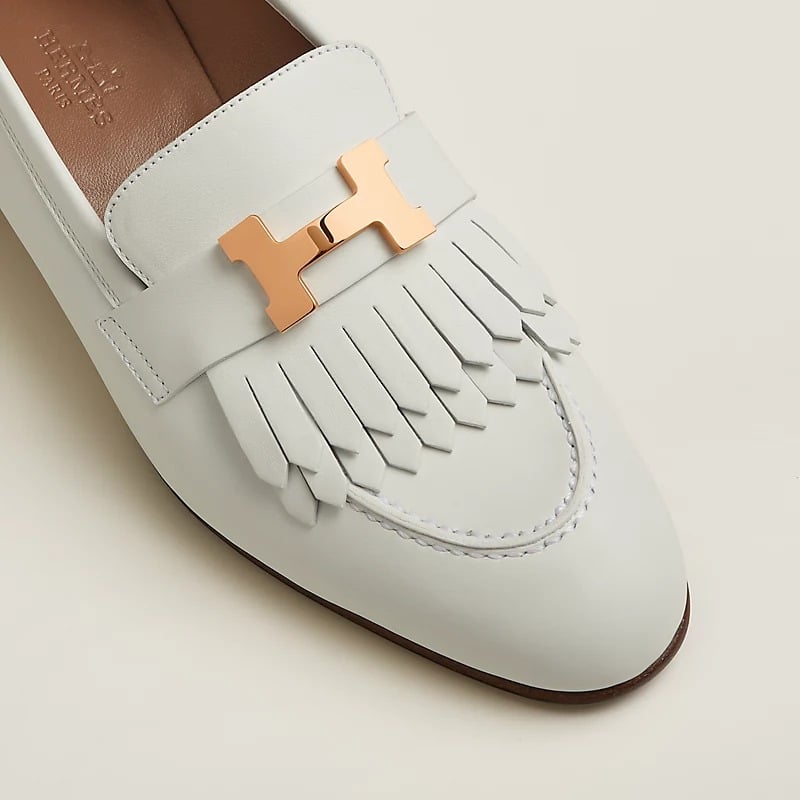 Baskets Hermès En Tweed Blanc – Femme, Pointure 39, Neuves Avec Boîte