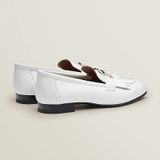  Giày Nữ Hermes Royal Loafer 'Blanc' 