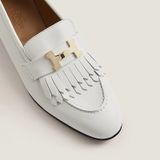  Giày Nữ Hermes Royal Loafer 'Blanc' 