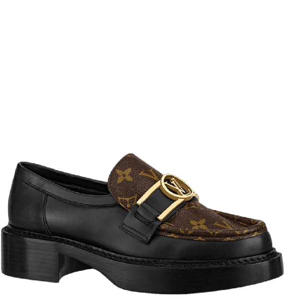  Giày Nữ Louis Vuitton Academy Loafers 'Black' 