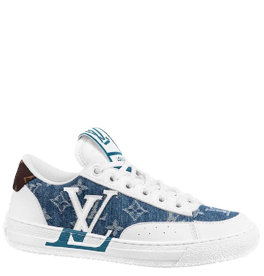  Giày Nữ Louis Vuitton Charlie Trainers 'Blue' 