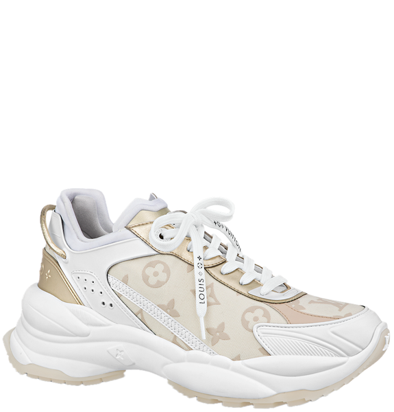  Giày Nữ Louis Vuitton Run 55 Trainers 'Beige' 