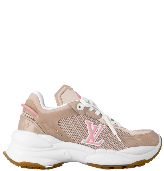  Giày Nữ Louis Vuitton Run 55 Trainers 'Beige' 