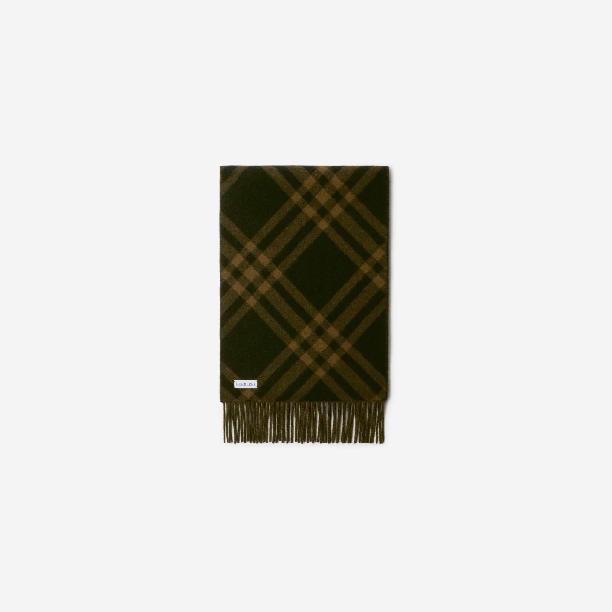 Khăn Burberry Check Cashmere Scarf 'Camp' 