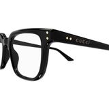  Kính Gucci Rectangular Glasses 'Black' 