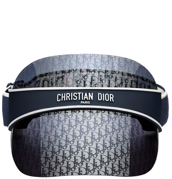  Mũ Dior Club V1U 'Blue Oblique Visor' 