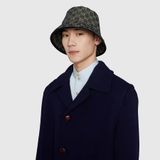  Mũ Gucci GG Canvas Bucket 'Black' 