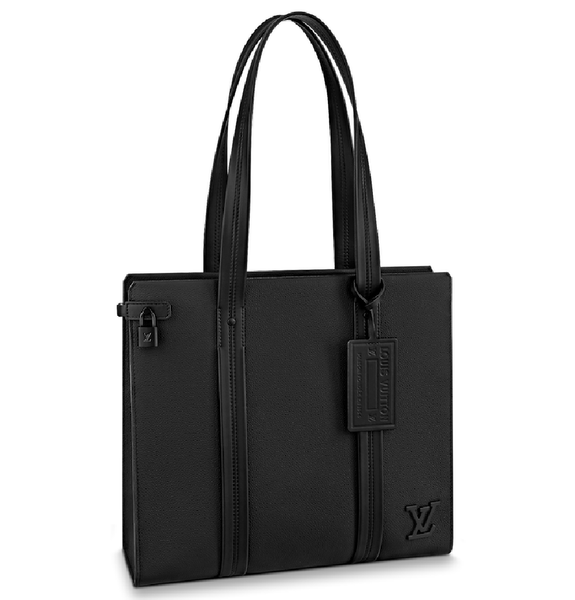  Túi Nam Louis Vuitton Aerogram Tote 'Black' 