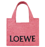  Túi Nữ Loewe Mini Font Tote 'Sunset Pink' 