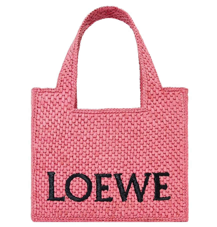  Túi Nữ Loewe Mini Font Tote 'Sunset Pink' 