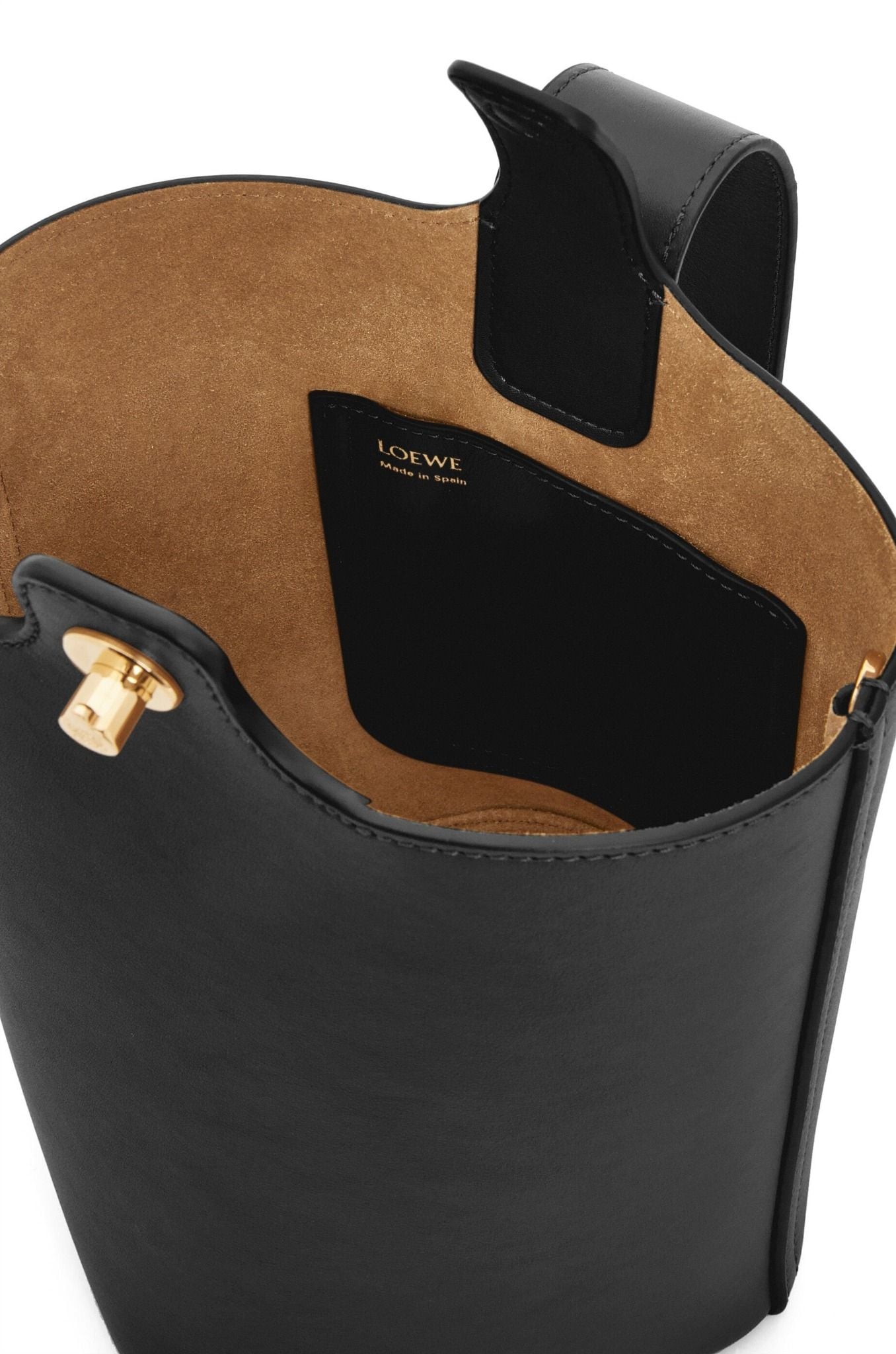  Túi Nữ Loewe Mini Pebble Bucket 'Black' 