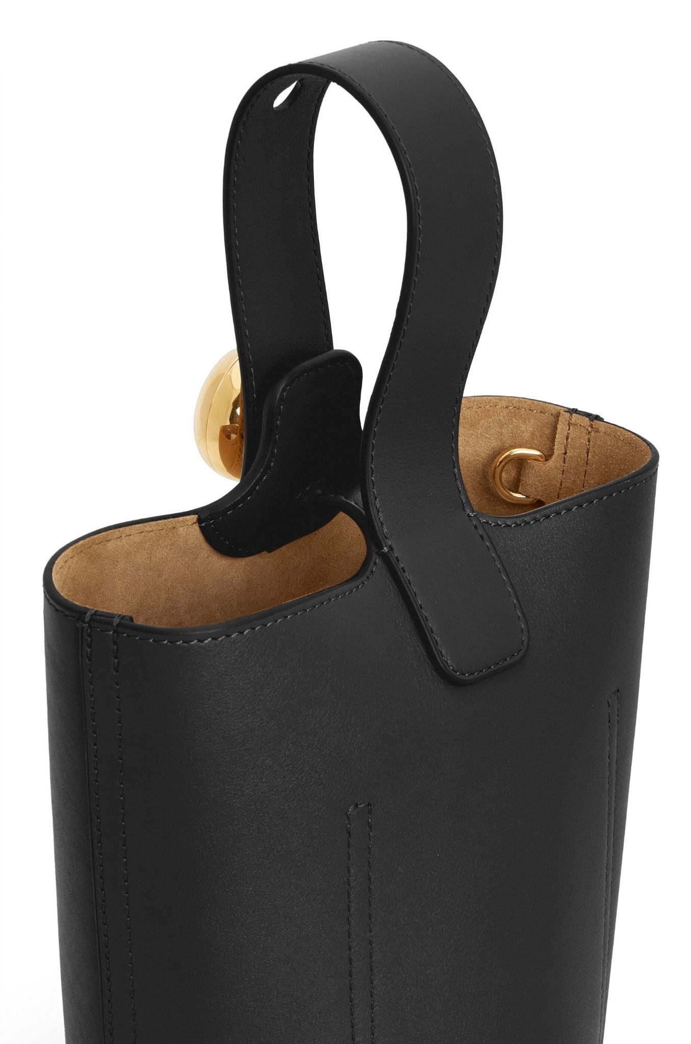  Túi Nữ Loewe Mini Pebble Bucket 'Black' 