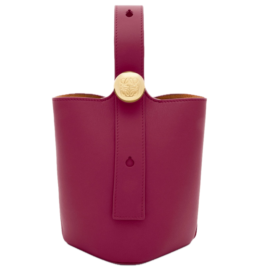  Túi Nữ Loewe Mini Pebble Bucket 'Crimson' 