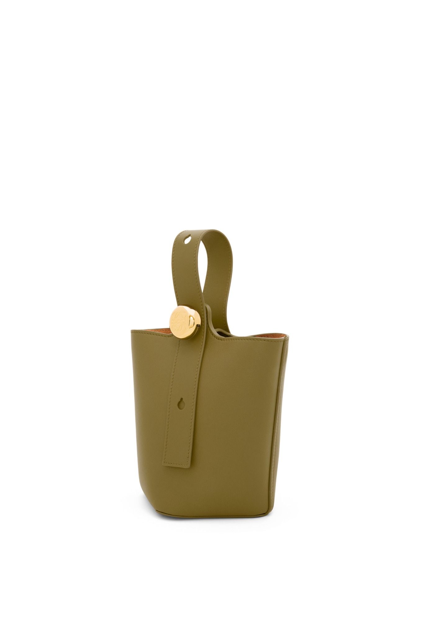  Túi Nữ Loewe Mini Pebble Bucket 'Olive' 