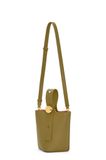  Túi Nữ Loewe Mini Pebble Bucket 'Olive' 