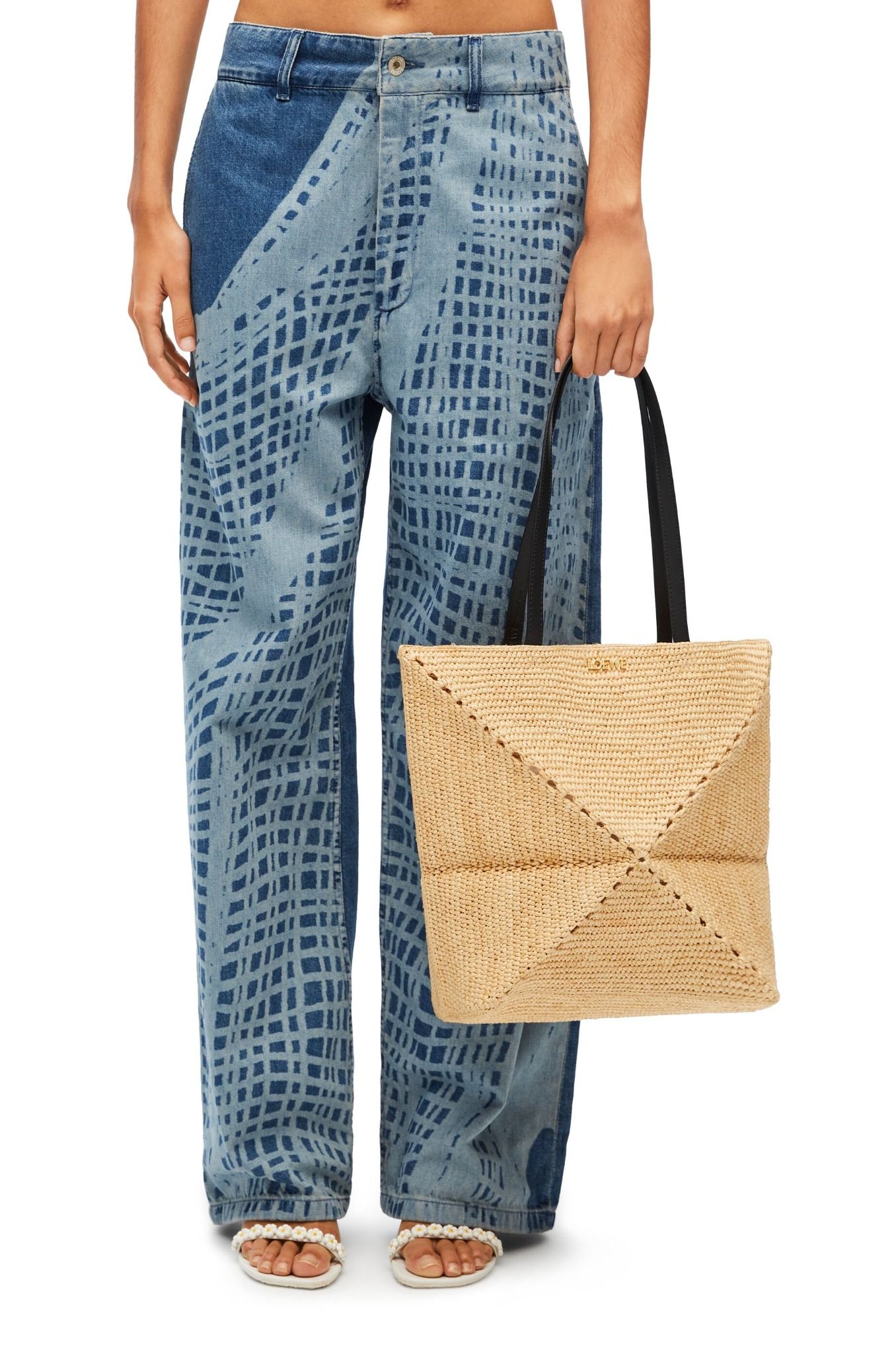  Túi Nữ Loewe Puzzle Fold Tote 'Natural' 