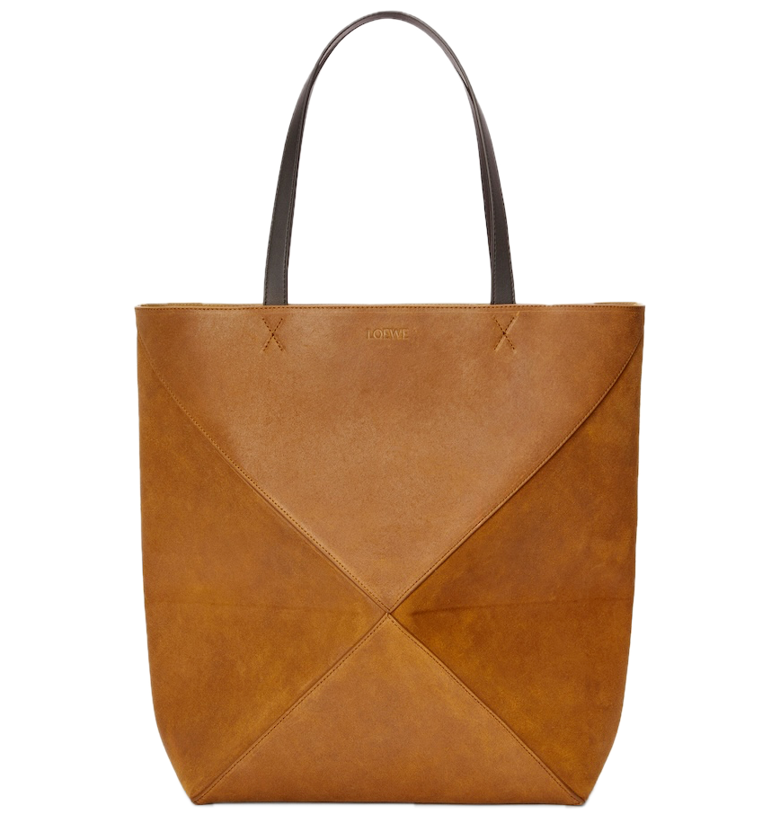  Túi Nữ Loewe XL Puzzle Fold Tote 'Cognac' 