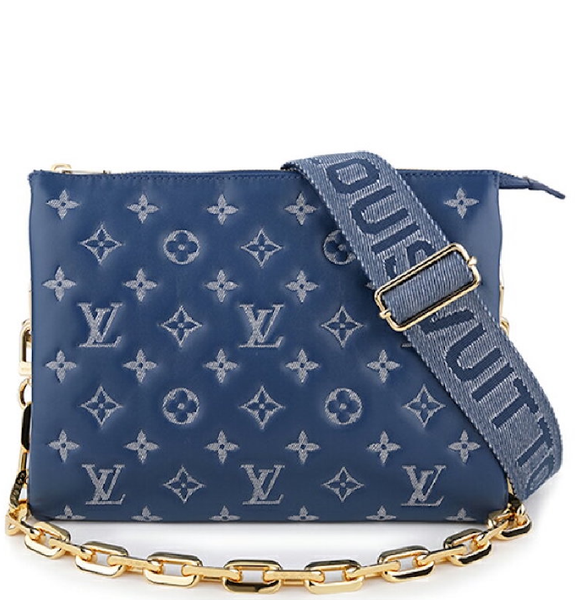  Túi Nữ Louis Vuitton Coussin PM 'Navy Blue' 