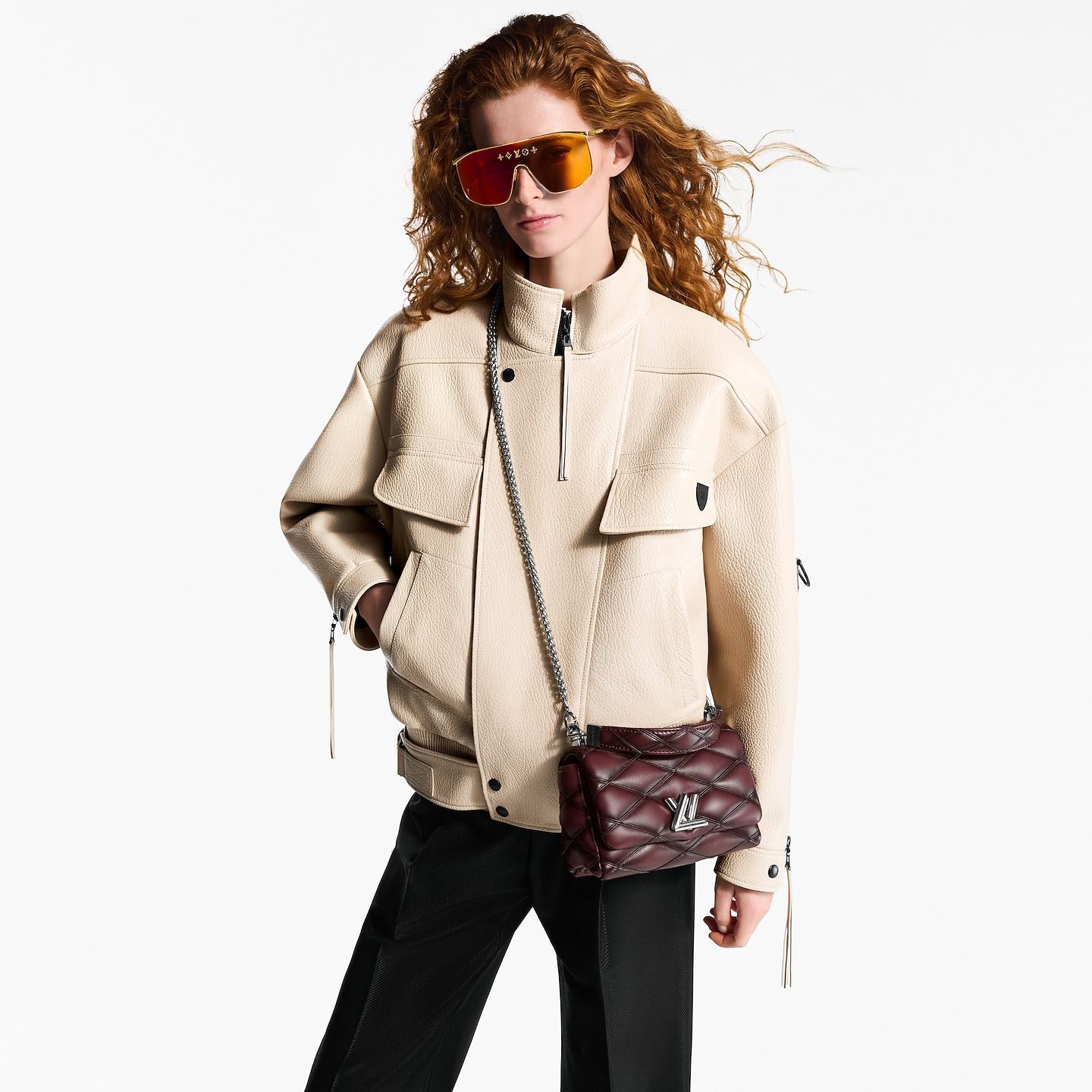  Túi Nữ Louis Vuitton GO-14 PM Bag 'Bordeaux' 