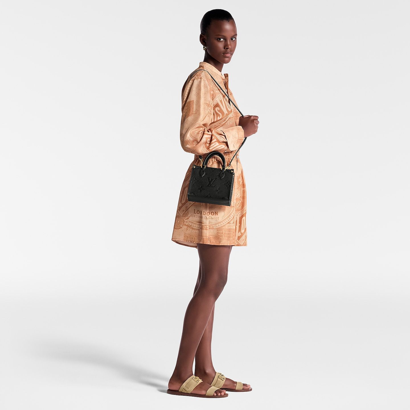  Túi Nữ Louis Vuitton OnTheGo BB Bag 'Black' 