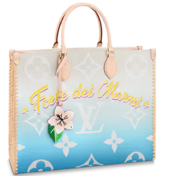  Túi Nữ Louis Vuitton Onthego GM Tote 'Blue' 