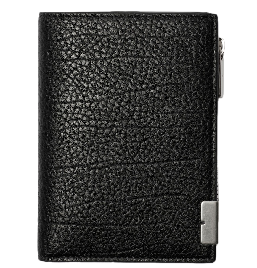  Ví Nam Burberry B Cut Bifold Wallet 'Black' 