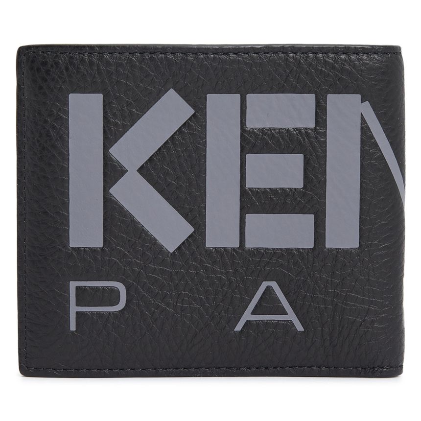 Ví Nam Kenzo Logo Wallet 'Black' 