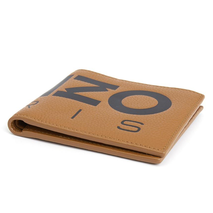  Ví Nam Kenzo Logo Wallet 'Brown' 