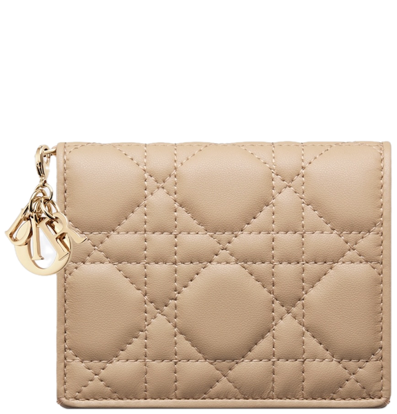  Ví Nữ Dior Lady Mini Wallet 'Biscuit' 