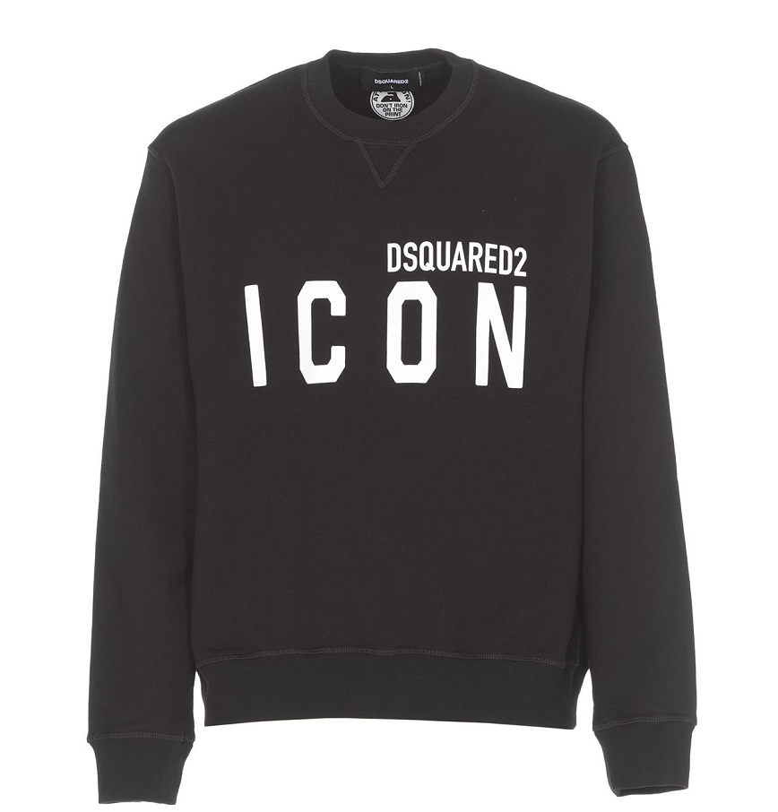 Áo Nam Dsquared2 Be Icon Cool Sweater 'Black' S79GU0004S25516965