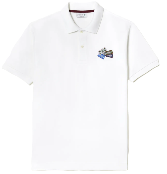  Áo Lacoste Classic Fit Cotton Piqué Polo 'White' 