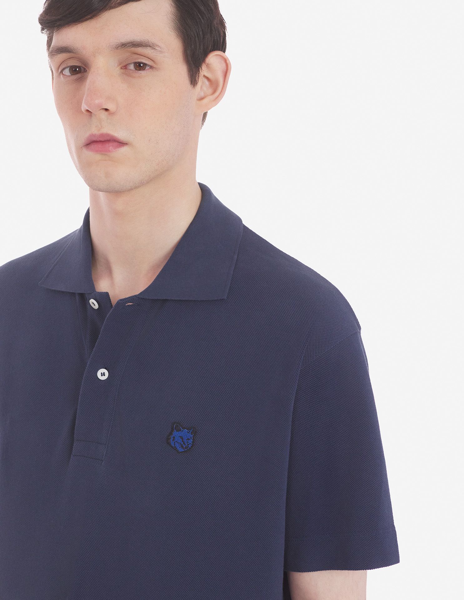 Áo Maison Kitsune Bold Fox Head 'Navy' 