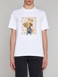  Áo Maison Kitsune Fox Champion 'White' 