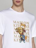  Áo Maison Kitsune Fox Champion 'White' 