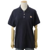  Áo Maison Kitsune Polo In Cotton 'Navy' 