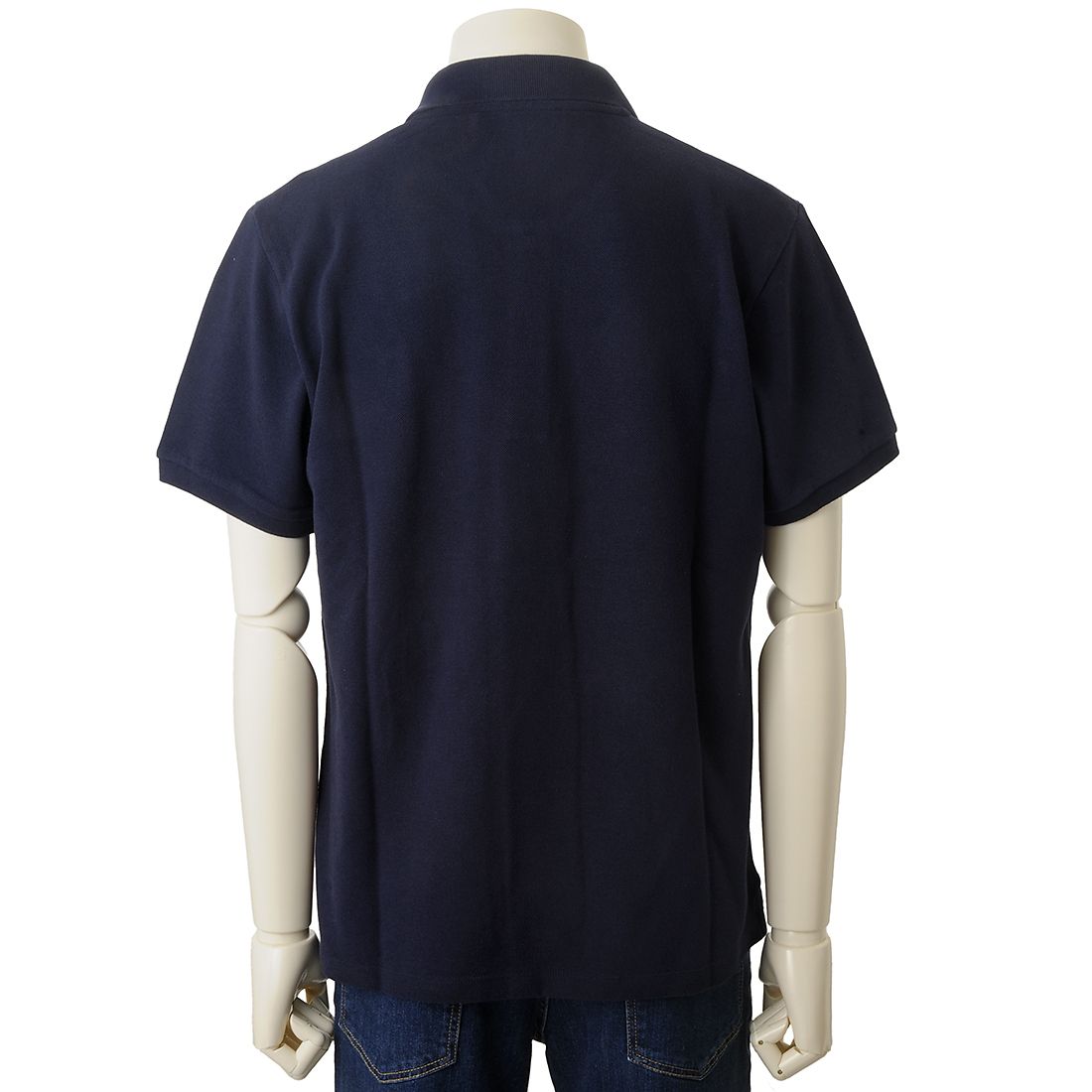  Áo Maison Kitsune Polo In Cotton 'Navy' 