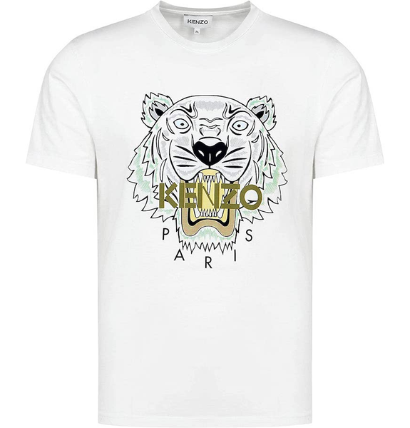  Áo Nam Kenzo Tiger Classic T-Shirt 'White' 